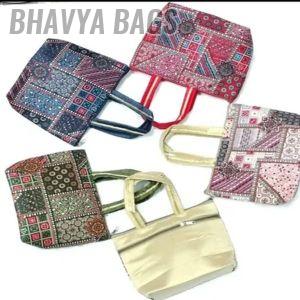 Printed Canvas Fashion Tote Bag