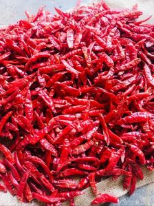 Stemless Guntur Dry Red Chilli