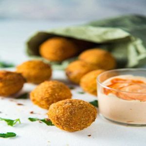 Frozen Jalapeno Cheese Corn Balls