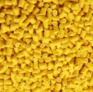 Yellow HDPE Plastic Granule