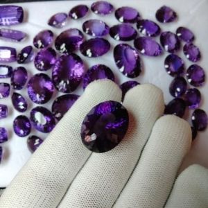 Purple Amethyst Gemstone