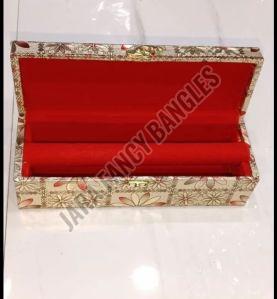 Antique Wooden Bangle Box