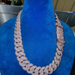 Iced Out Silver Miami Cuban Chain