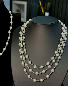 Iced Out Sterling Silver Necklace