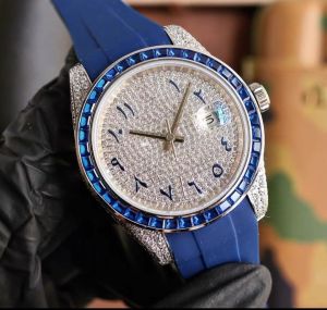 Blue Sapphite Moissanite Watches