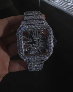Iced Out Man’s Watch