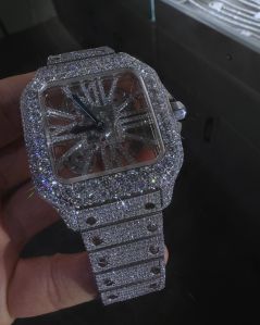 Iced Out Man’s Watch