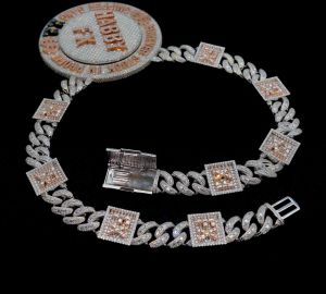 Round Hip Hop Sterling Silver Pendant