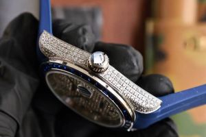 Blue Sapphite Moissanite Watches