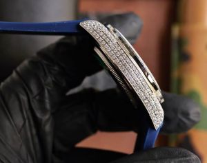 Blue Sapphite Moissanite Watches