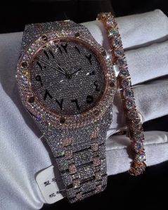 Fully Iced Woman’s Watch