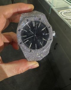 Hip Hop Moissanite Watch