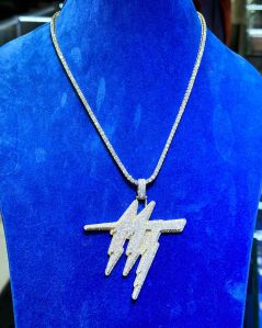 Men\'s Custom Letter Pendant