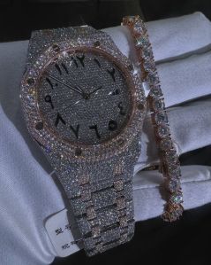 Premium Iced Out Women Watch