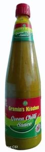 1 Kg Gramins Kitchen Green Chilli Sauce