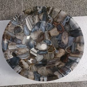 Agate Banded Wash Basin