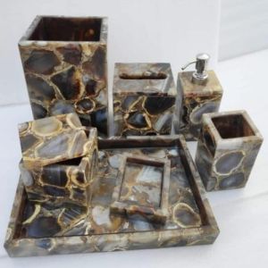 Agate Bathroom Set