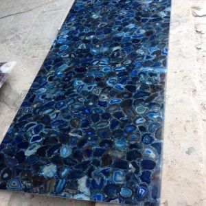 Blue Agate Slab