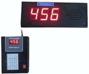 Token No Display Board (Red)