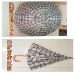 27x12 Checks Umbrella