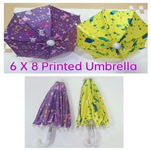6x8 Kids Printed Polyester Umbrella