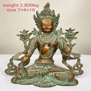 Brass Designer Buddha Statue
