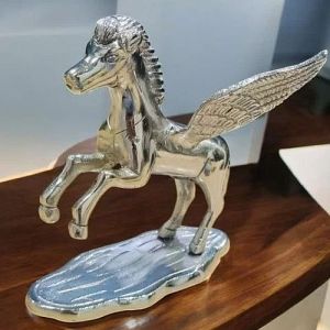 Brass Flying Horse Showpiece