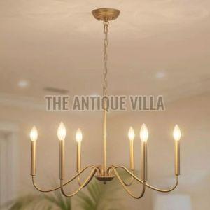 6 Arms Candle Hanging Chandelier