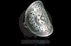 DG 0023 Ladies Silver Ring