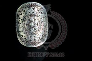 DG 0023 Ladies Silver Ring