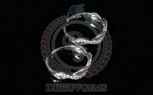 DG 0032 Ladies Silver Earring