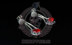 DG 0034 Ladies Silver Earring