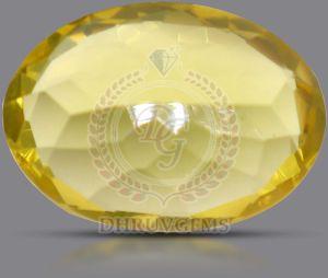 TGM 0016 Yellow Round Rutile Stone