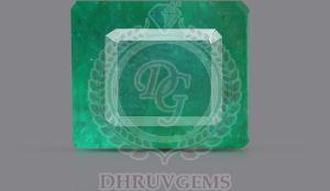 TGM 0044 Green Rectangle Emerald Stone