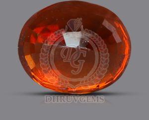 TGM 0132 Orangle Oval Hessonite Gemstone