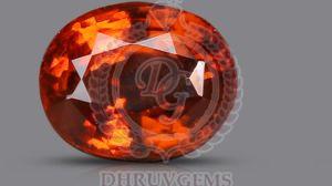 TGM 0132 Orangle Oval Hessonite Gemstone