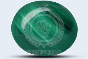 TGM 0201 Green Oval Malachite Stone
