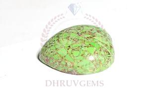 TGM 0304 Green Mohave Heart Gemstone