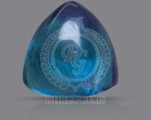 TGM 0653 Blue Triangle Fluorite Gemstones
