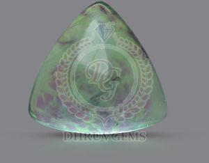 TGM 0654 Green Triangle Fluorite Gemstones