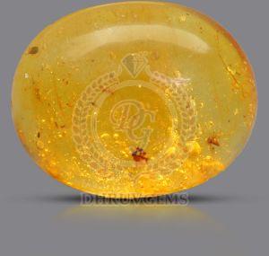 TGM 0665 Oval Yellow Amber Gemstones