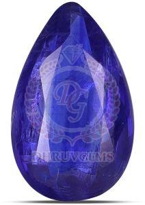 TGM 0731 Blue Pear Kynite Gemstones