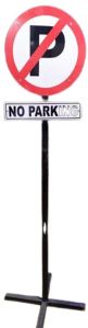 No Parking Sign Stand