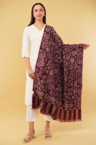 Ladies Embroidered Pashmina Shawl