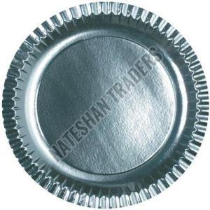 12 Inch Silver Paper Plate