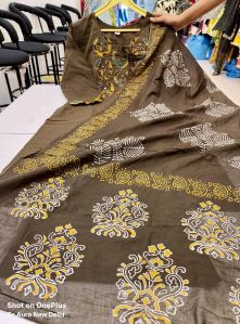 Premium Gamthi Cotton Printed Straight Kurti