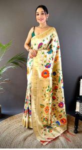 Traditional Paithani Silk Saree