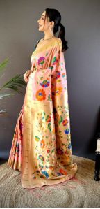Traditional Paithani Silk Saree