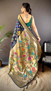 Traditional Paithani Silk Saree