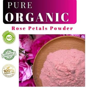 Pure Organic Rose Petal Powder